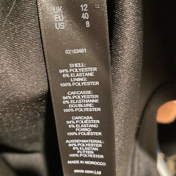 ASOS Criss Cross Back Bodycon Dress - Picture 7 of 7